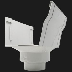 AIZAAR UPVC RAIN WATER GUTTERS CENTRE JOINT/DROP