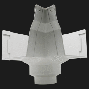 AIZAAR UPVC RAIN WATER GUTTERS ELBOW DROP